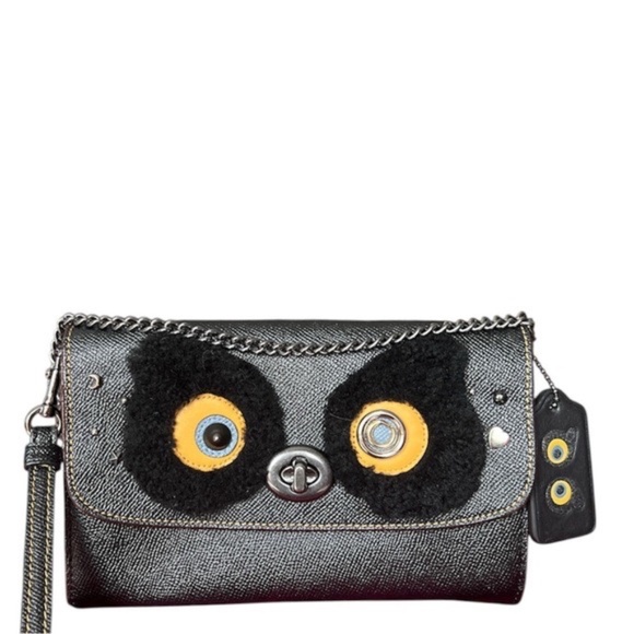 Coach Holiday 2017 Ltd Edition Owl Rivet Purse - Picture 2 of 8